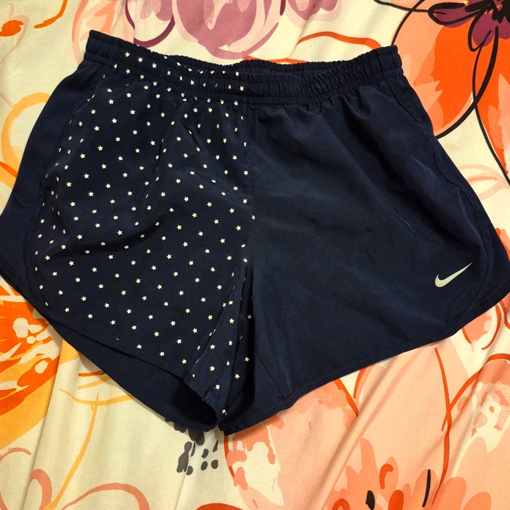 Girl's Blue Nike Dri-Fit Shorts Size Medium